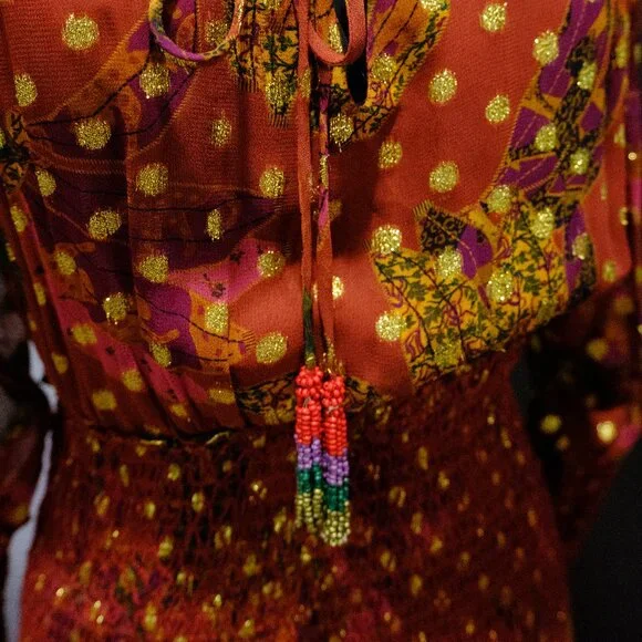 NWT Farm Rio Banana Flowers Mini Dress - XS - Picture 3 of 8